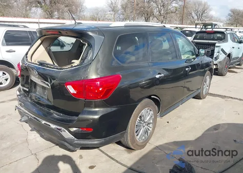 2017 Nissan Pathfinder S из США, поврежденный, VIN 5N1DR2MN9HC635801